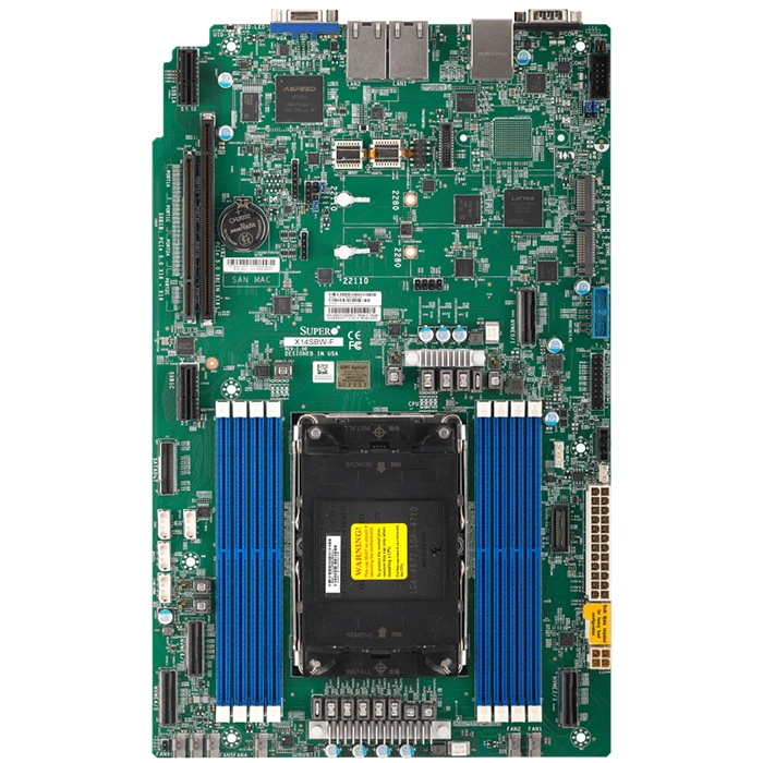Buy Supermicro MBD-X14SBW-F-O | Intel Xeon 6700/6500 Series Processors Support Single Socket E2 LGA-4710 High-Performance Proprietary WIO Server Motherboard Refurbished - $1023.51 Supermicro MBD-X14SBW-F-O | Intel Xeon 6700/6500 Series Processors Support Single Socket E2 LGA-4710 High-Performance Proprietary WIO Server Motherboard Refurbished - refurbished available on Gotodirect