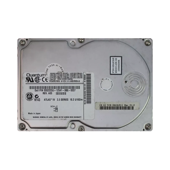 Buy Quantum KN18J011 | Atlas IV 18.2GB 7200RPM Ultra160 SCSI 80-Pin 2MB Cache 3.5-Inch Hard Drive Refurbished - $150.63 Quantum KN18J011 | Atlas IV 18.2GB 7200RPM Ultra160 SCSI 80-Pin 2MB Cache 3.5-Inch Hard Drive Refurbished - refurbished available on Gotodirect