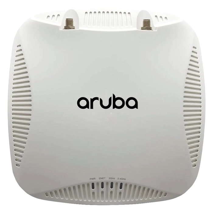 HP AP-204 | Aruba 200 Series IEEE 802.11n/ac 5GHz 867Mbit/s 1 x Port PoE 10/100/1000Base-T 2 x External Dual-Band Antennas Wireless Access Point Refurbished - Hewlett-Packard (ou HP en abrégé) refurbished available on Gotodirect