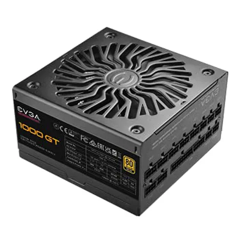 EVGA 220-GT-1000-X1 | SuperNOVA 1000 GT 1000-Watts 100V-240V AC 12-6A 60-50Hz 80-Plus Gold Fully Modular Power Supply with FDB Fan Refurbished - EVGA refurbished available on Gotodirect