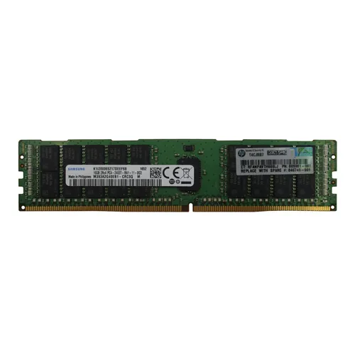 Buy HP 846740-001 | 16GB DDR4-2400MHz PC4-19200 ECC Registered RDIMM CL17 2Rx4 1.2V 288-Pin Memory Module Refurbished - $292.26 HP 846740-001 | 16GB DDR4-2400MHz PC4-19200 ECC Registered RDIMM CL17 2Rx4 1.2V 288-Pin Memory Module Refurbished - Hewlett-Packard (ou HP en abrégé) refurbished available on Gotodirect