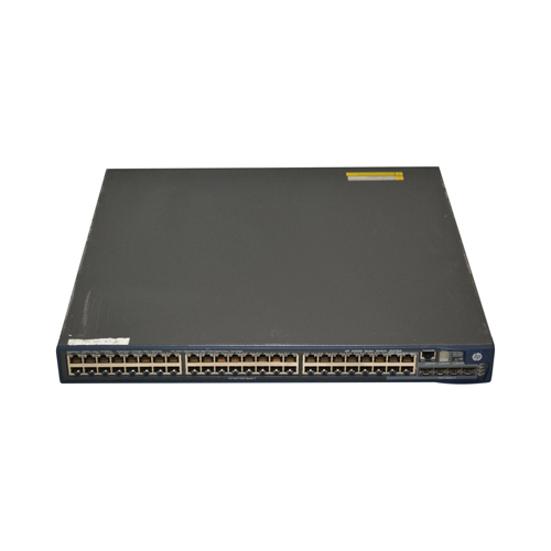 HP JG239A | 5500 SI Series 5500-48G-PoE+ 48 x RJ-45 Ports PoE+ 10/100/1000Base-T + 4 x SFP Ports Layer 3 Managed Rack-mountable Stackable Gigabit Ethernet Network Switch Refurbished - Hewlett-Packard (ou HP en abrégé) refurbished available on Gotodirect