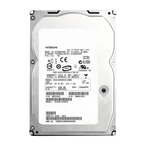 Hitachi 0B23491 | Ultrastar 15K450 Series 450GB 15000RPM SAS 3Gb/s 16MB Cache 3.5-Inch Hard Drive Refurbished -  refurbished available on Gotodirect