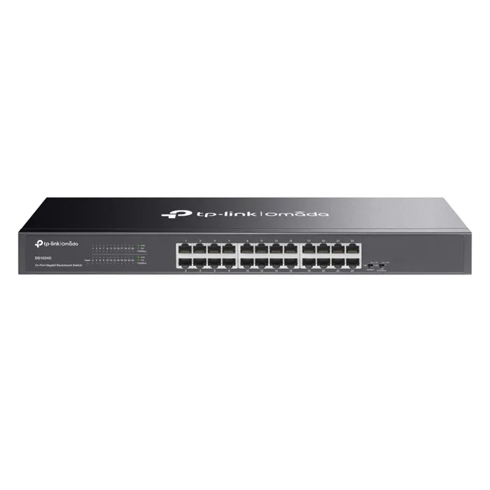 TP-LINK DS1024G | Omada 24-Port Gigabit Unmanaged Rackmount Switch Refurbished - TP-Link refurbished available on Gotodirect