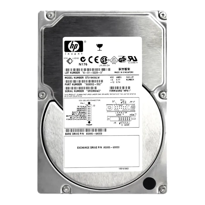 Seagate ST318406LW | Cheetah 36ES Series 18.4GB 10000RPM Ultra320 SCSI 4MB Cache (CE) 68-Pin 3.5-Inch Hard Drive Refurbished - Seagate refurbished available on Gotodirect