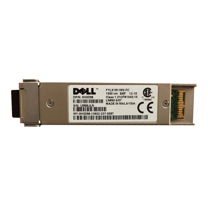 Dell 0H3D98 | Force10 C-Series C150 10Gb/s XFP Optical Transceiver Module Refurbished - Dell refurbished available on Gotodirect