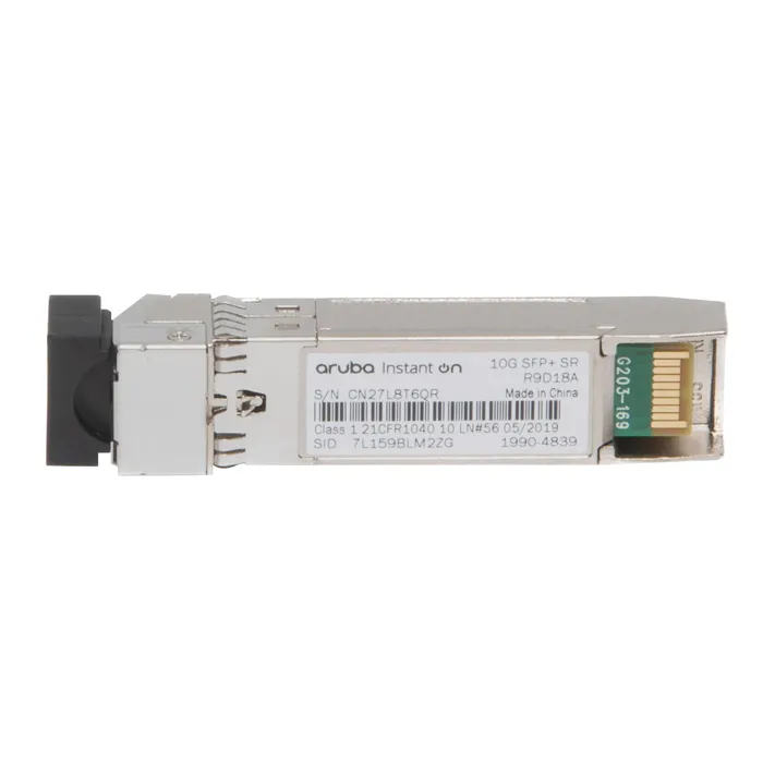 HP 1990-4839 | Aruba 10Gb/s 10Gbase-SR Multi -mode Fibre 300m OM3 LC ConnectorModule Refurbished - Hewlett-Packard (ou HP en abrégé) refurbished available on Gotodirect