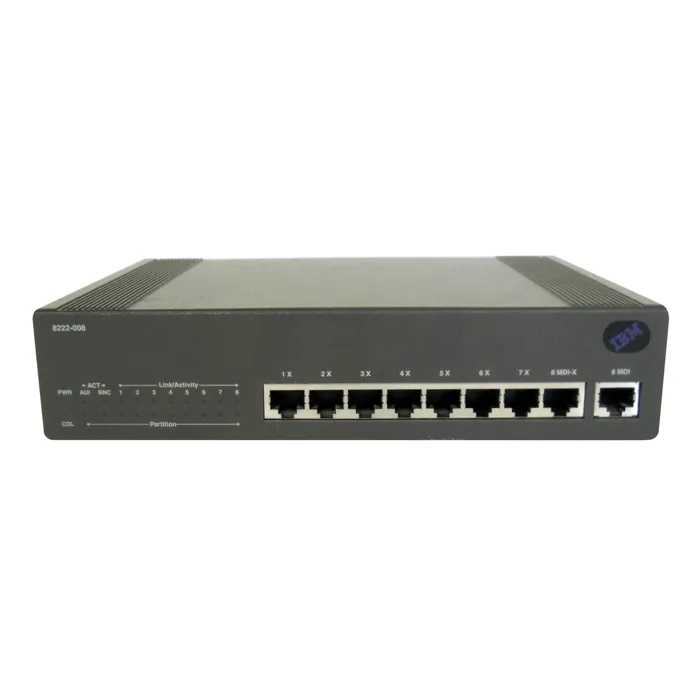 IBM 8222-008 | Nways 8 x Ports RJ-45 10Base-T Ethernet AUI BNC Stackable Workgroup Hub Refurbished -  refurbished available on Gotodirect