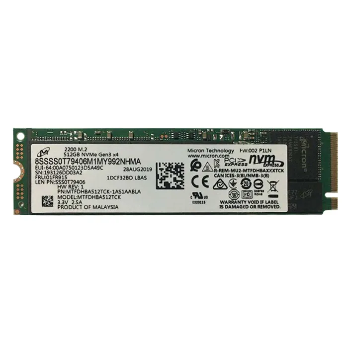 Micron MTFDHBA512TCK | 2200 Series 512GB Triple-Level Cell PCI Express NVMe 3.0 x4 3D NAND M.2 Solid State Drive Refurbished -  refurbished available on Gotodirect