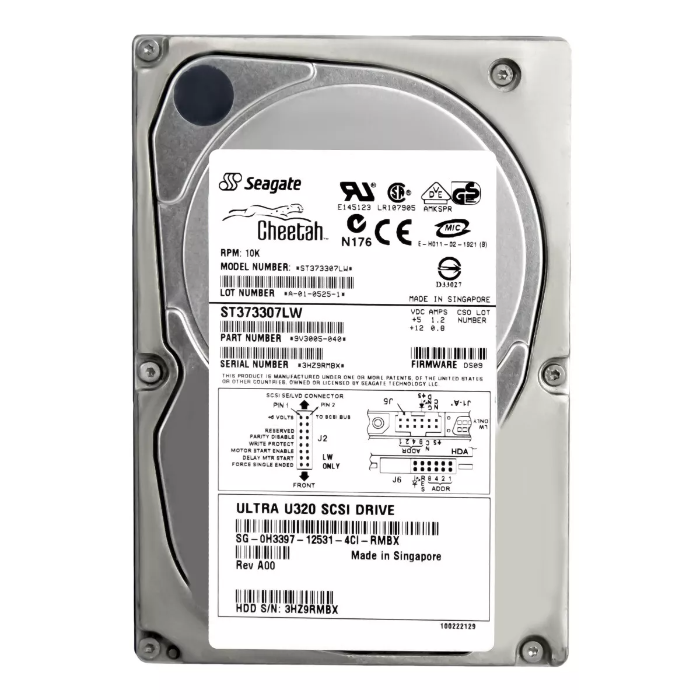 Dell H3397 | 73GB 10000RPM Ultra320 SCSI 68-Pin 3.5-Inch Hard Drive Refurbished - Dell refurbished available on Gotodirect