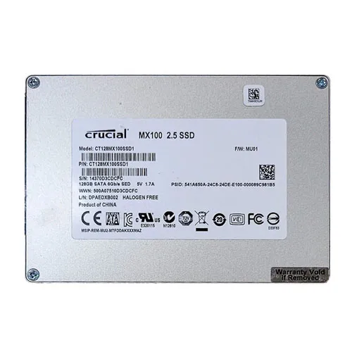 Crucial CT128MX100SSD1 | MX100 128GB Multi-Level Cell SATA 6Gb/s 2.5-Inch Solid State Drive Refurbished - Crucial refurbished available on Gotodirect