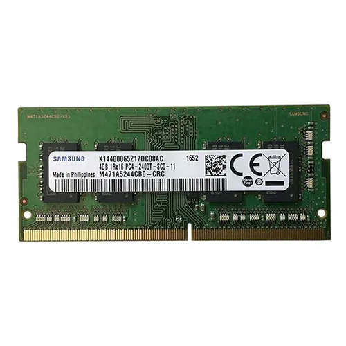 Samsung M471A5244CB0-CRC | 4GB DDR4-2400MHz PC4-19200 Non-ECC Unbuffered SODIMM CL17 1Rx16 1.2V 260-Pin Memory Module Refurbished - Samsung refurbished available on Gotodirect