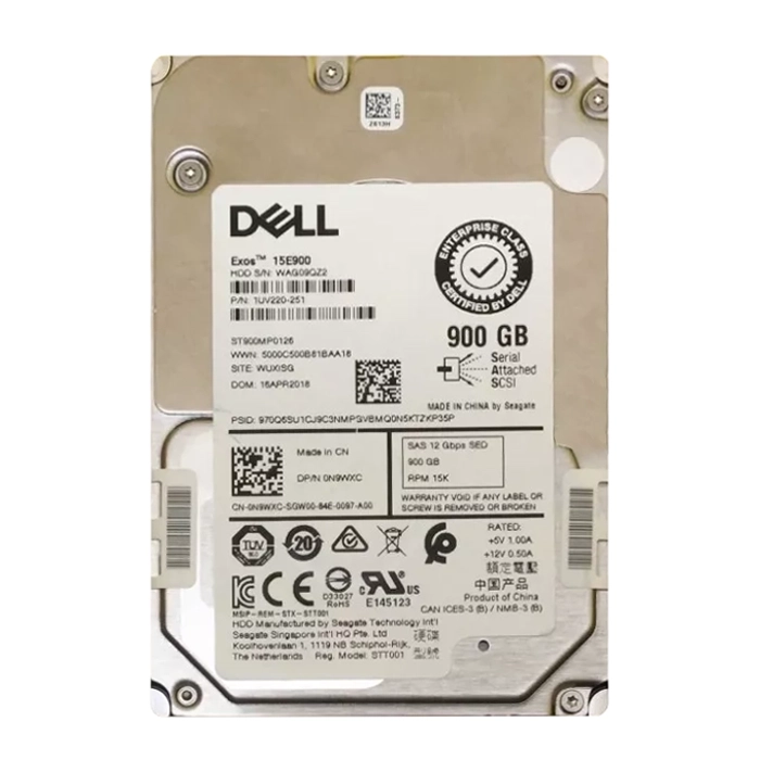 Dell 0N9WXC | 900GB 15000RPM SAS 12Gb/s 256MB Cache 2.5-Inch Hard Drive Refurbished - Dell refurbished available on Gotodirect