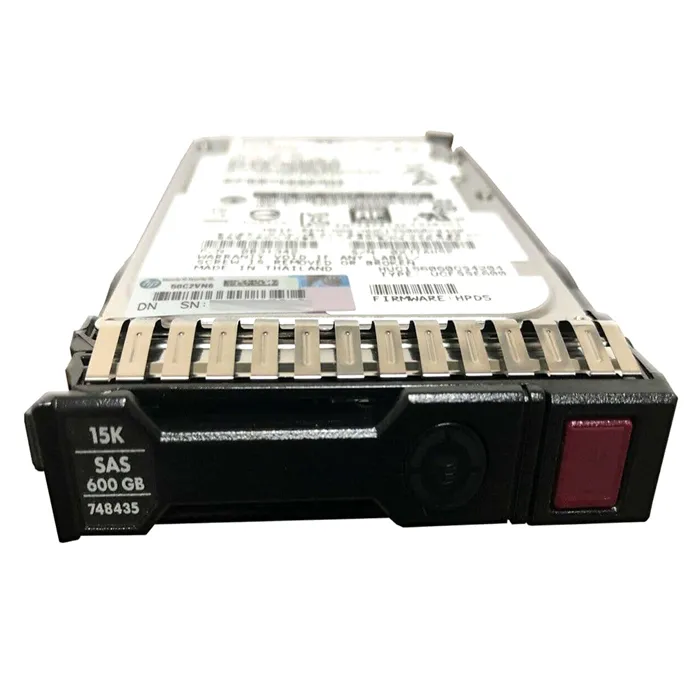 HP 748435-001 | 600GB 15000RPM SAS 12Gb/s Hot-Pluggable SFF 2.5-inch Hard Drive for Gen8/9 ProLiant Server/Storage Array Refurbished - Hewlett-Packard (ou HP en abrégé) refurbished available on Gotodirect