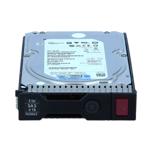 HP 765863-001 | 4TB 7200RPM SAS 12Gb/s Hot-Pluggable 512n 3.5-Inch Midline Hard Drive for G10 ProLiant Servers Refurbished - Hewlett-Packard (ou HP en abrégé) refurbished available on Gotodirect
