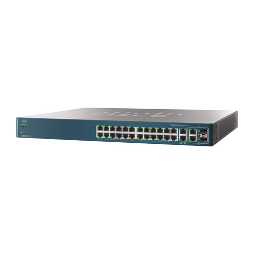 Buy Cisco ESW-520-24-K9-RF | Small Business Pro 500 Series 24 x Ports 10/100/Base-TX + 2 x SFP Ports Managed 1U Rack-mountable Fast Ethernet Network Switch Refurbished - $233.68 Cisco ESW-520-24-K9-RF | Small Business Pro 500 Series 24 x Ports 10/100/Base-TX + 2 x SFP Ports Managed 1U Rack-mountable Fast Ethernet Network Switch Refurbished - Cisco Systems Inc. refurbished available on Gotodirect