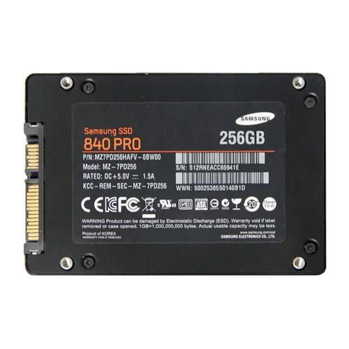 Samsung MZ-7PD256 | 840 PRO 256GB Multi-Level-Cell SATA 6Gb/s 7mm 2.5-Inch Solid State Drive Refurbished - Samsung refurbished available on Gotodirect