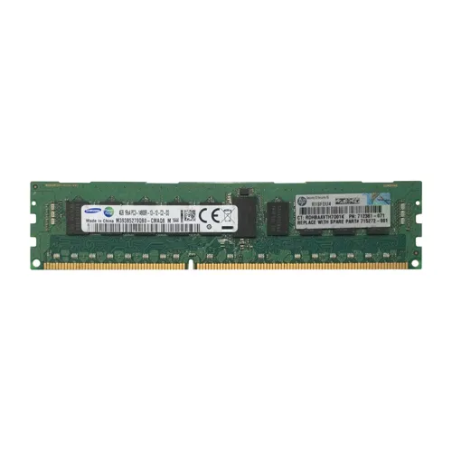 Buy HP 715272-001 | 4GB DDR3-1866MHz PC3-14900 ECC Registered RDIMM CL13 1Rx4 1.5V 240-Pin Memory Module Refurbished - $154.38 HP 715272-001 | 4GB DDR3-1866MHz PC3-14900 ECC Registered RDIMM CL13 1Rx4 1.5V 240-Pin Memory Module Refurbished - Hewlett-Packard (ou HP en abrégé) refurbished available on Gotodirect