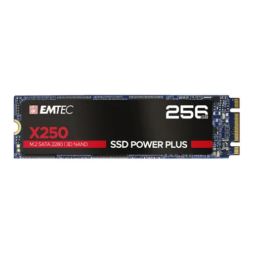 Emtec ECSSD256GX250 | Power Plus X250 256GB SATA 6Gb/s M.2 2280 Solid State Drive Refurbished -  refurbished available on Gotodirect