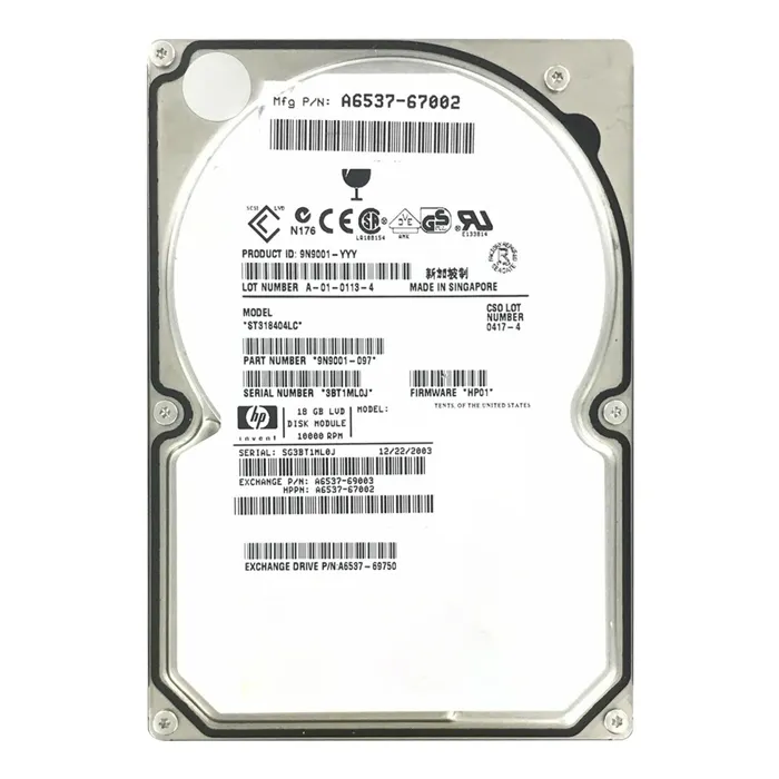 Buy Seagate 9N9001-097 | Cheetah 18XL Series 18.4GB 10000RPM Ultra160 SCSI 4MB Cache (CE) 80-Pin 3.5-Inch Hard Drive Refurbished - $221.11 Seagate 9N9001-097 | Cheetah 18XL Series 18.4GB 10000RPM Ultra160 SCSI 4MB Cache (CE) 80-Pin 3.5-Inch Hard Drive Refurbished - Seagate refurbished available on Gotodirect