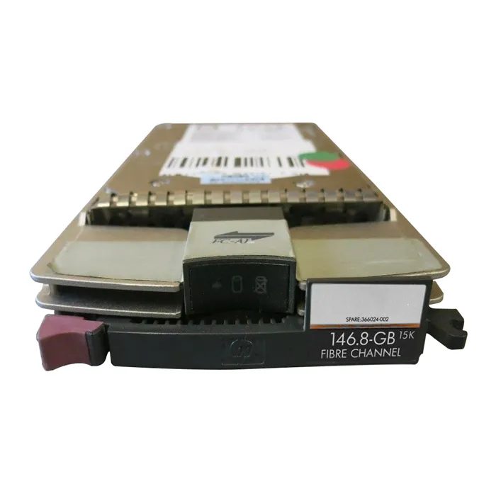 HP 366024-002 | 146GB 15000RPM Fibre Channel 2Gb/s Hot-Swappable 40-Pin 3.5-inch Hard Drive for StorageWorks Refurbished - Hewlett-Packard (ou HP en abrégé) refurbished available on Gotodirect