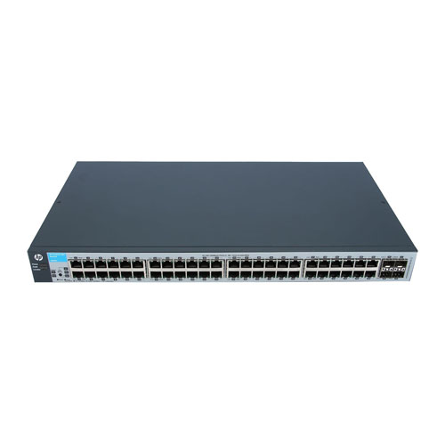 HP J9660-61002 | OfficeConnect 1810 Series 1810-48G v2 48 x 10/100/1000Base-T RJ-45 anad 4 x SFP (mini-GBIC) Ports Layer 2 Managed Gigabit Ethernet Network Switch Refurbished - Hewlett-Packard (ou HP en abrégé) refurbished available on Gotodirect