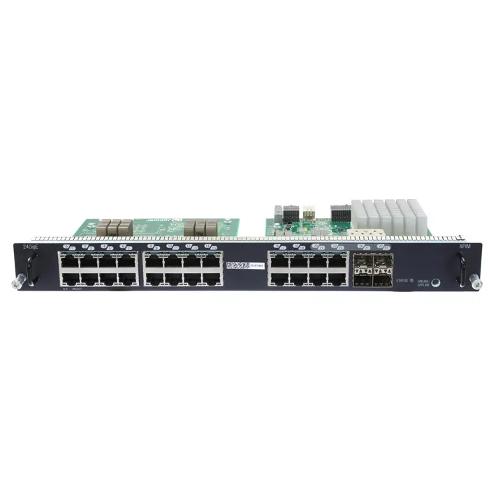 Juniper SRX-GP-24GE | 24-Port Ethernet Switch Perp 10/100/1000 Base-T Xpim 4 Sf Refurbished -  refurbished available on Gotodirect