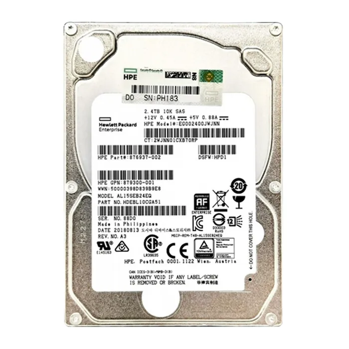 Buy HP EG002400JWJNN | 2.4TB 10000RPM SAS 12Gb/s 2.5-inch Hard Drive Refurbished - $568.82 HP EG002400JWJNN | 2.4TB 10000RPM SAS 12Gb/s 2.5-inch Hard Drive Refurbished - Hewlett-Packard (ou HP en abrégé) refurbished available on Gotodirect