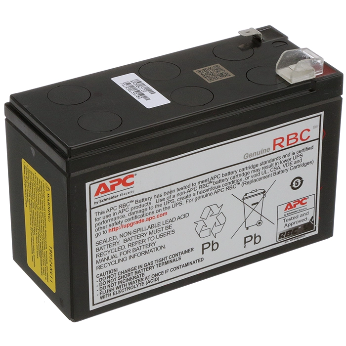 APC APCRBC110 | 12V Replacement Battery Cartridge 110 Refurbished - APC (this could refer to multiple brands with the same initials, such refurbished available on Gotodirect