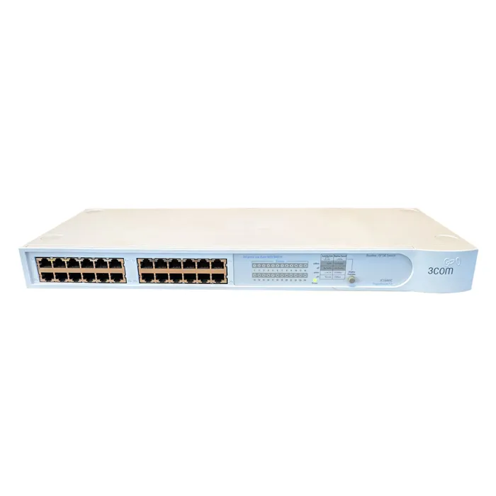 3Com 3C16465C-US | SuperStack III Baseline 24 x RJ-45 Ports 10/100Base-TX Layer 2 Unmanaged Rack-mountable Fast Ethernet Network Switch Refurbished -  refurbished available on Gotodirect