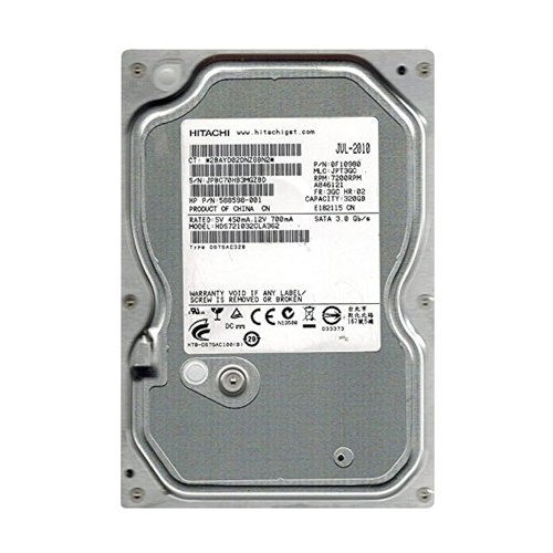 Buy HP 588598-001 | 320GB 7200RPM SATA 3Gb/s NCQ 16MB Cache 3.5-inch Hard Drive Refurbished - $196.05 HP 588598-001 | 320GB 7200RPM SATA 3Gb/s NCQ 16MB Cache 3.5-inch Hard Drive Refurbished - Hewlett-Packard (ou HP en abrégé) refurbished available on Gotodirect