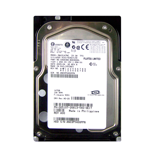 Dell G5107 | 146GB 15000RPM Ultra320 SCSI Hot-Swappable 3.5-Inch Hard Drive for PowerEdge Server Refurbished - Dell refurbished available on Gotodirect