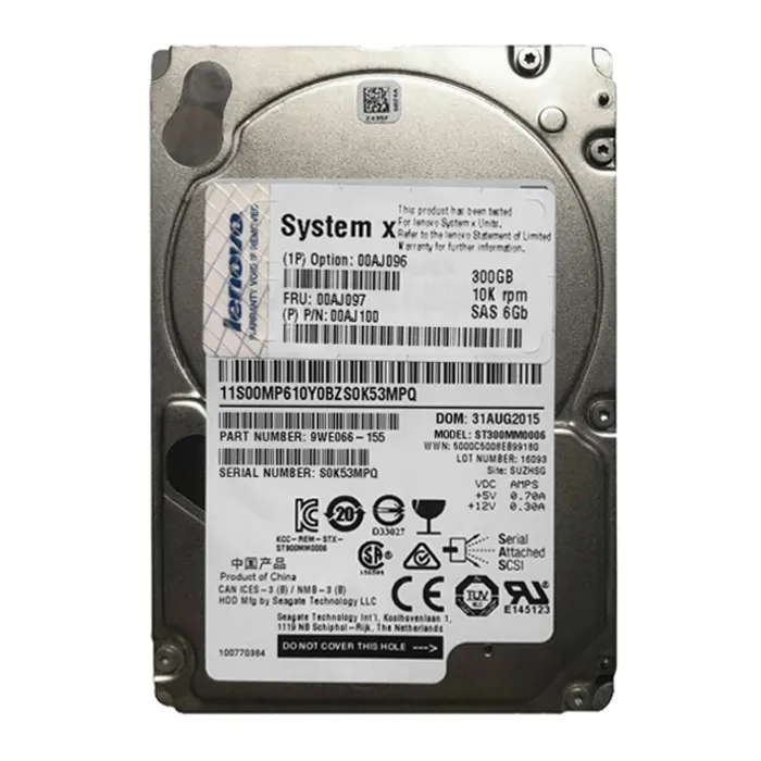 IBM 00AJ096 | 300GB 10000RPM SAS 6Gb/s Hot-Swappable 2.5-Inch Hard Drive Refurbished -  refurbished available on Gotodirect