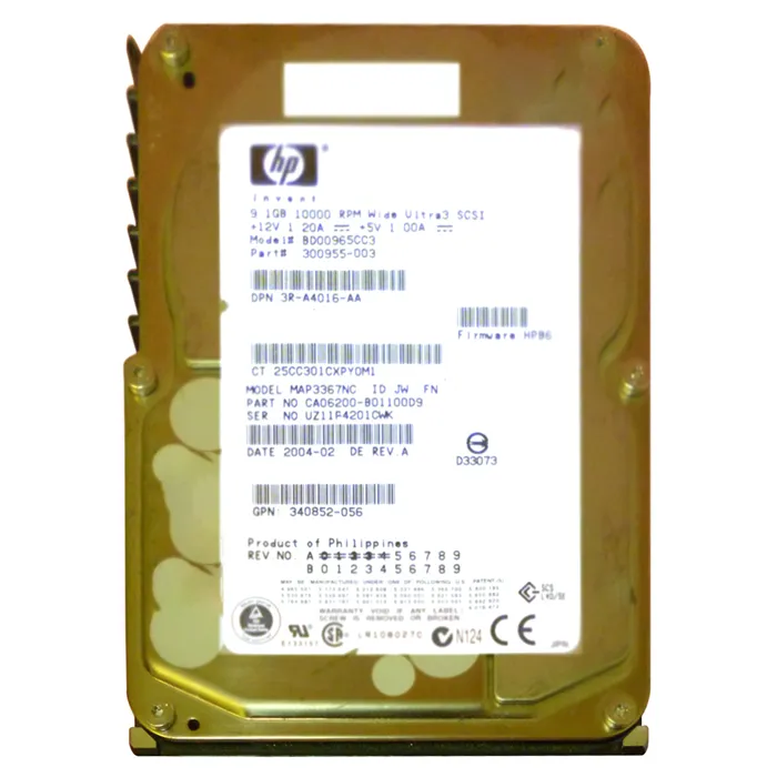 Fujitsu CA06200-B01100D9 | 36.7GB 10000RPM Ultra320 SCSI 80-Pin Hot-Swappable 8MB Cache 3.5-Inch Hard Drive Refurbished - Fujitsu refurbished available on Gotodirect