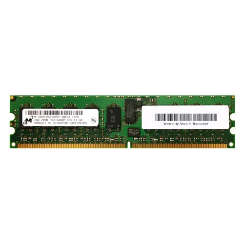 Micron MT18HTF25672PDY-80EG1 | 2GB DDR2-800MHz PC2-6400 ECC Registered RDIMM CL6 2Rx8 1.8V 240-Pin Memory Module Refurbished -  refurbished available on Gotodirect
