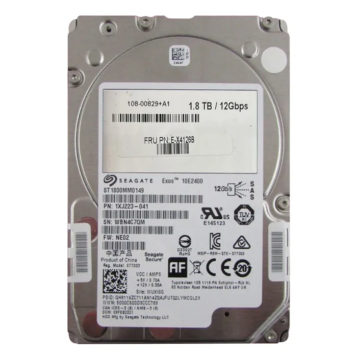 Buy NetApp E-X4126B | 1.8TB 10000RPM SAS 12Gb/s 2.5-Inch Hard Drive Refurbished - $652.86 NetApp E-X4126B | 1.8TB 10000RPM SAS 12Gb/s 2.5-Inch Hard Drive Refurbished - refurbished available on Gotodirect