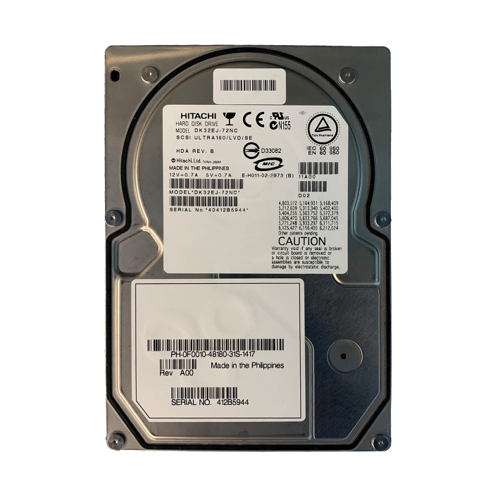 Dell F0010 | 73GB 10000RPM Ultra160 SCSI Hot-Pluggable 4MB Cache 80-Pin 3.5-Inch Hard Drive Refurbished - Dell refurbished available on Gotodirect