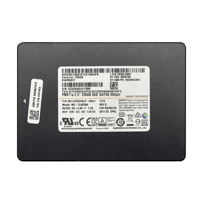 Lenovo 01HY654 | 256GB Triple-Level Cell SATA 6Gb/s 2.5-Inch Solid State Drive Refurbished - Lenovo refurbished available on Gotodirect