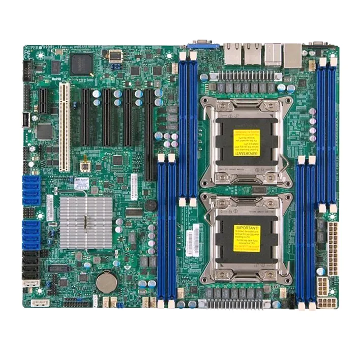Supermicro X9DRL-3F | Socket LGA2011 Intel C606 Chipset ATX System Board (Motherboard) Supports 2x Xeon E5-2600 Series DDR3 8x DIMM Refurbished -  refurbished available on Gotodirect