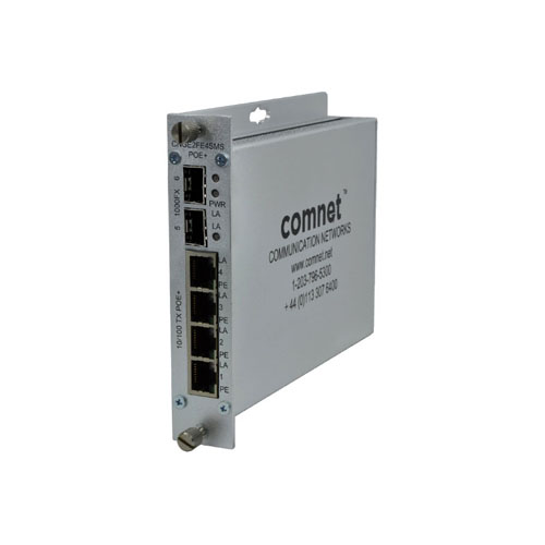 ComNet CNGE2FE4SMSPOEHO | 6 x Ports 1000Base-TX Layer 2 Managed Fast Ethernet Network Switch Refurbished -  refurbished available on Gotodirect