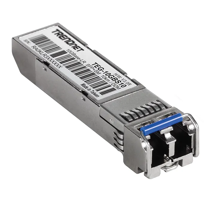 Buy TRENDnet TEG-10GBS10 | 10Gb/s 10GBase-LR SFP to RJ45 Single Mode Fiber 10km 1310nm LC Connector SFP+ Transceiver Module Refurbished - $255.71 TRENDnet TEG-10GBS10 | 10Gb/s 10GBase-LR SFP to RJ45 Single Mode Fiber 10km 1310nm LC Connector SFP+ Transceiver Module Refurbished - refurbished available on Gotodirect