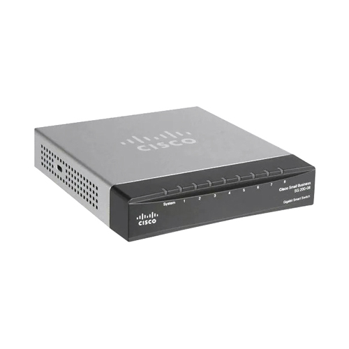Cisco SLM2008T-NA | 200 SG200-08 8 x Ports 1000Base-T Layer 2 Managed Gigabit Ethernet Smart Network Switch Refurbished - Cisco Systems Inc. refurbished available on Gotodirect