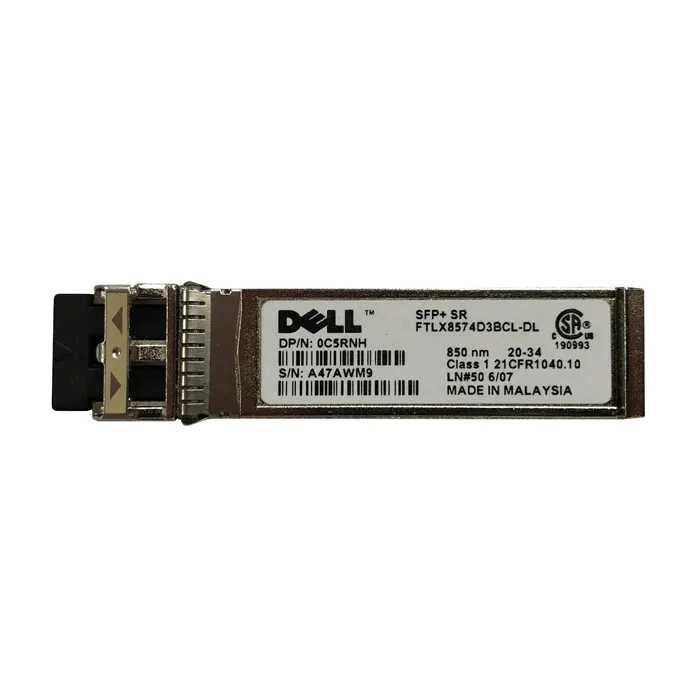 Dell FTLX8574D3BCL-DL | 10Gb/s 10GBase-SR Multi-Mode Fibre 850nm 300m Duplex LC Connector SFP+ Transceiver Module Refurbished - Dell refurbished available on Gotodirect