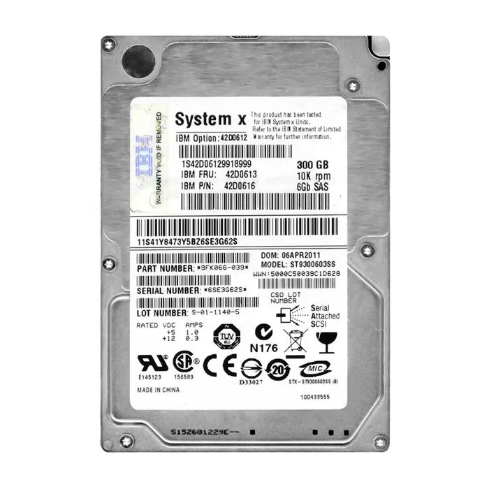 Buy IBM 42D0616 | 300GB 10000RPM SAS 6Gb/s Hot-Swappable 64MB Cache 2.5-Inch Hard Drive Refurbished - $185.68 IBM 42D0616 | 300GB 10000RPM SAS 6Gb/s Hot-Swappable 64MB Cache 2.5-Inch Hard Drive Refurbished - refurbished available on Gotodirect