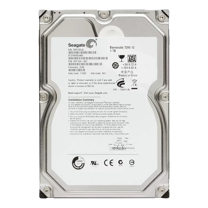 Buy Seagate ST31000524AS | BarraCuda 7200.12 1TB 3.5-inch 6GB/s SATA NCQ 7200RPM 32MB Cache Desktop Hard Drive Refurbished - $110.00 Seagate ST31000524AS | BarraCuda 7200.12 1TB 3.5-inch 6GB/s SATA NCQ 7200RPM 32MB Cache Desktop Hard Drive Refurbished - Seagate refurbished available on Gotodirect