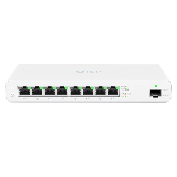 Buy Ubiquiti UISP-S | UISP 8x Gigabit RJ45 Ports & 1x 1G SFP Port PoE Layer 2 Switch Refurbished - $385.00 Ubiquiti UISP-S | UISP 8x Gigabit RJ45 Ports & 1x 1G SFP Port PoE Layer 2 Switch Refurbished - Ubiquiti refurbished available on Gotodirect