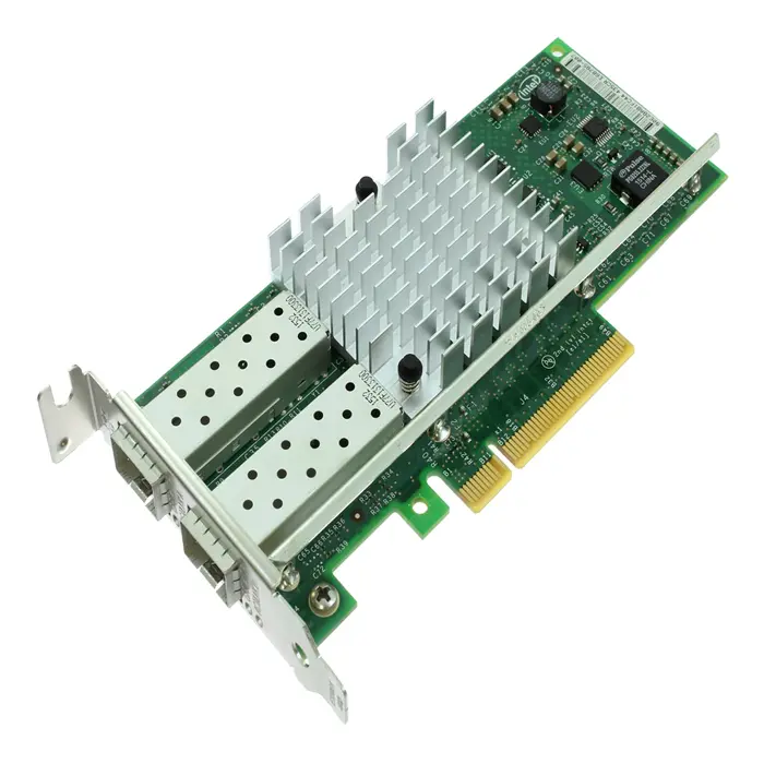 Intel E10G42BFSRBLK | 2-Ports LC 10Gb/s 10GBase-SR PCI Express 2.0 x8 Gigabit Ethernet Converged Network Adapter Card Refurbished - Intel refurbished available on Gotodirect