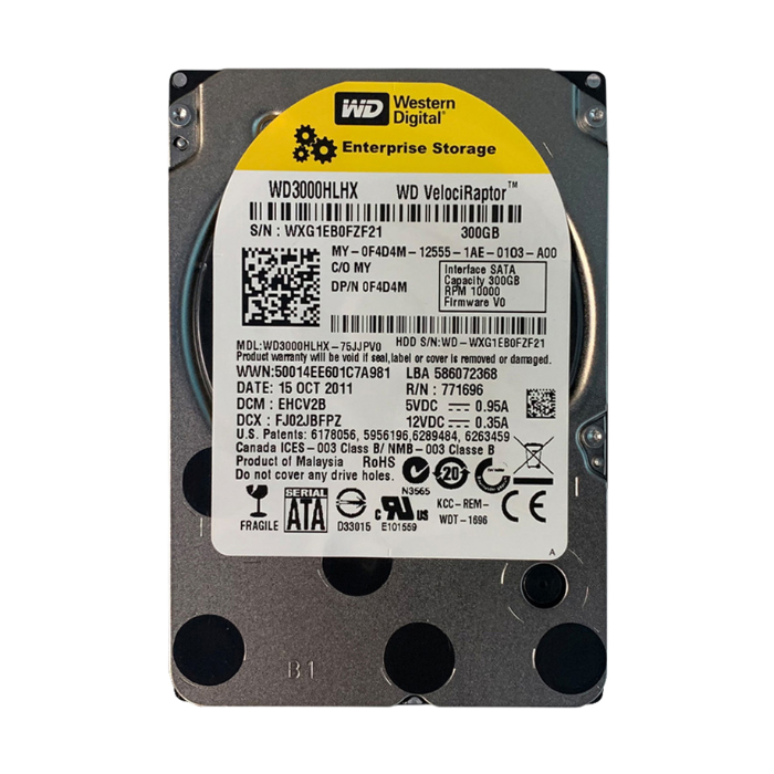 Dell 0F4D4M | 300GB 10000RPM SATA 3Gb/s Hot-Pluggable 32MB Cache 3.5-Inch Hard Drive for PowerEdge Server Refurbished - Dell refurbished available on Gotodirect