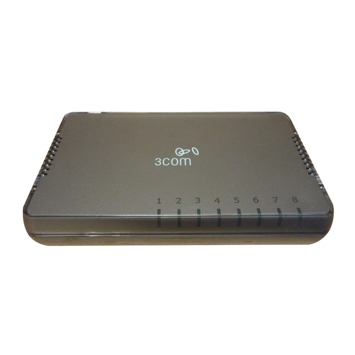 3Com 3CGSU08A-UK | 8 x RJ-45 Ports 10/100/1000Base-T LAN Layer 2 Unmanaged Rack-mountable Gigabit Ethernet Network Switch Refurbished -  refurbished available on Gotodirect