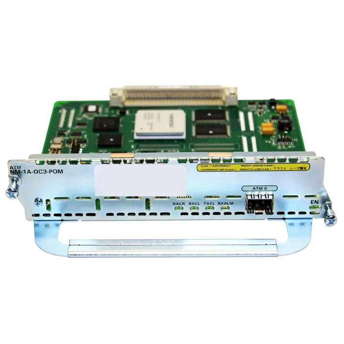 Cisco NM-1A-OC3-POM | 3800 ATM OC3 Module W/ Single POM SFP Slot Refurbished - Cisco Systems Inc. refurbished available on Gotodirect